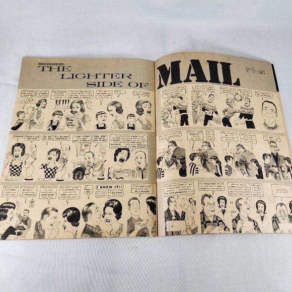 Mad Magazine Issue #108 January 1967 Alfred Express Santa Norman Mingo Cover Art - Picture 5 of 6